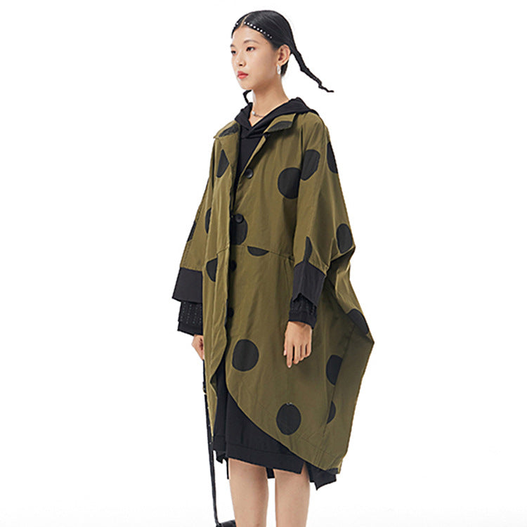 2023 Fashion Loose Plus Size Cotton Casual Jacket Pi-Mart