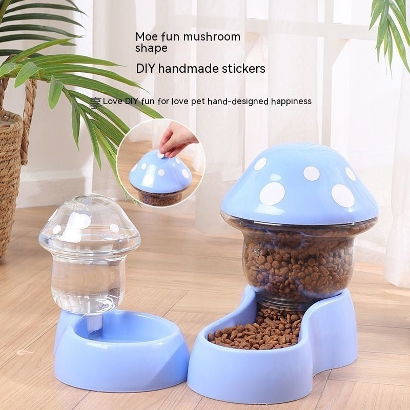 Automatic Pet Feeder Cat Rice Bowl Pets Fashion