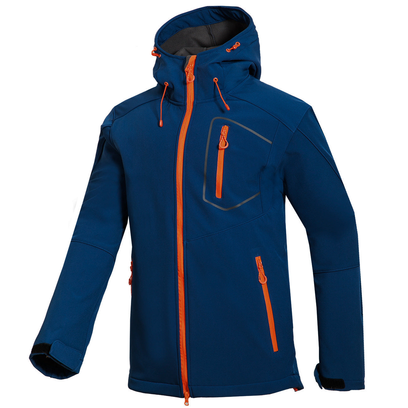 Men's Outdoor Softshell Jacket for Camping and Hiking Pi-Mart