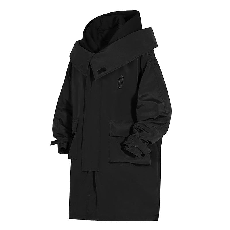Casual Mid-Length Jacket for Men and Women Pi-Mart
