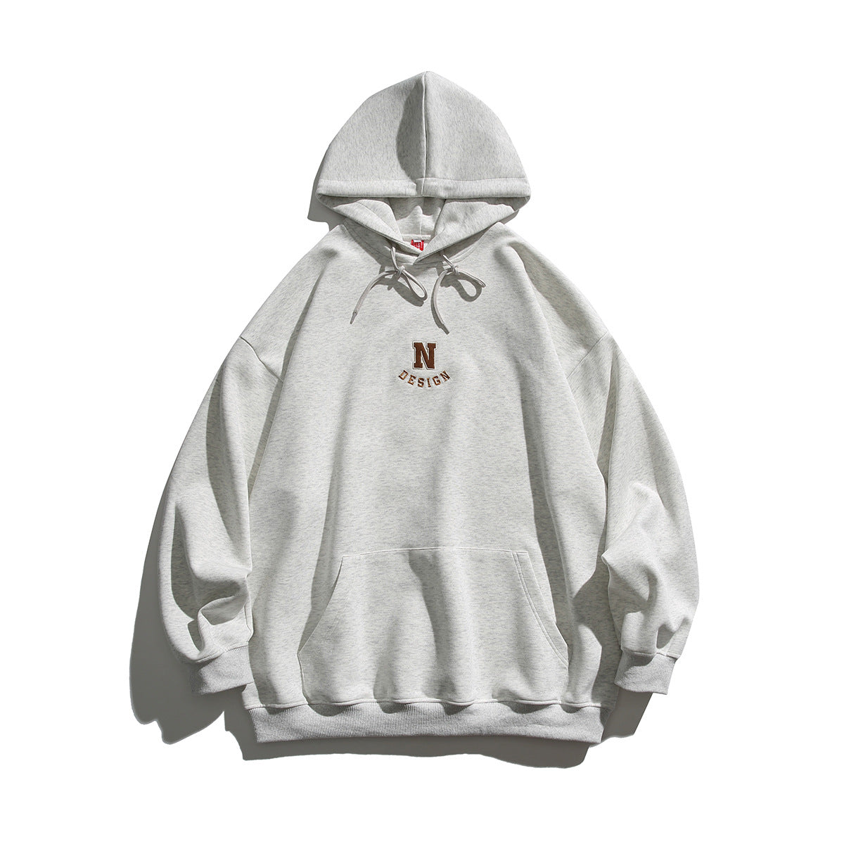 Simple Letter Embroidery Couple Hoodies Men And Women Casual Sweatshirt LadyShow.Store