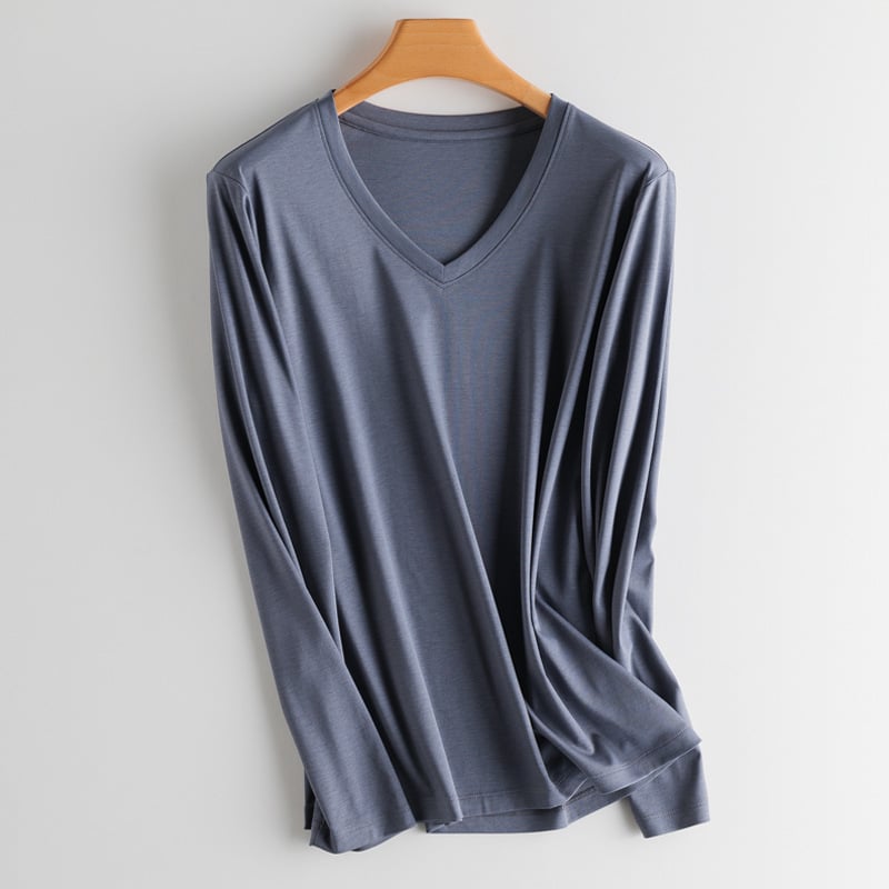 Long-Sleeved Round Neck Autumn T-Shirt Pi-Mart