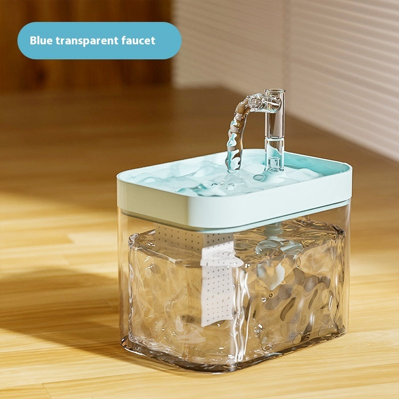 Cat Water Fountain Automatic Circulation Flow Water Fountain Kitten Drinking Water Apparatus Pets Fashion