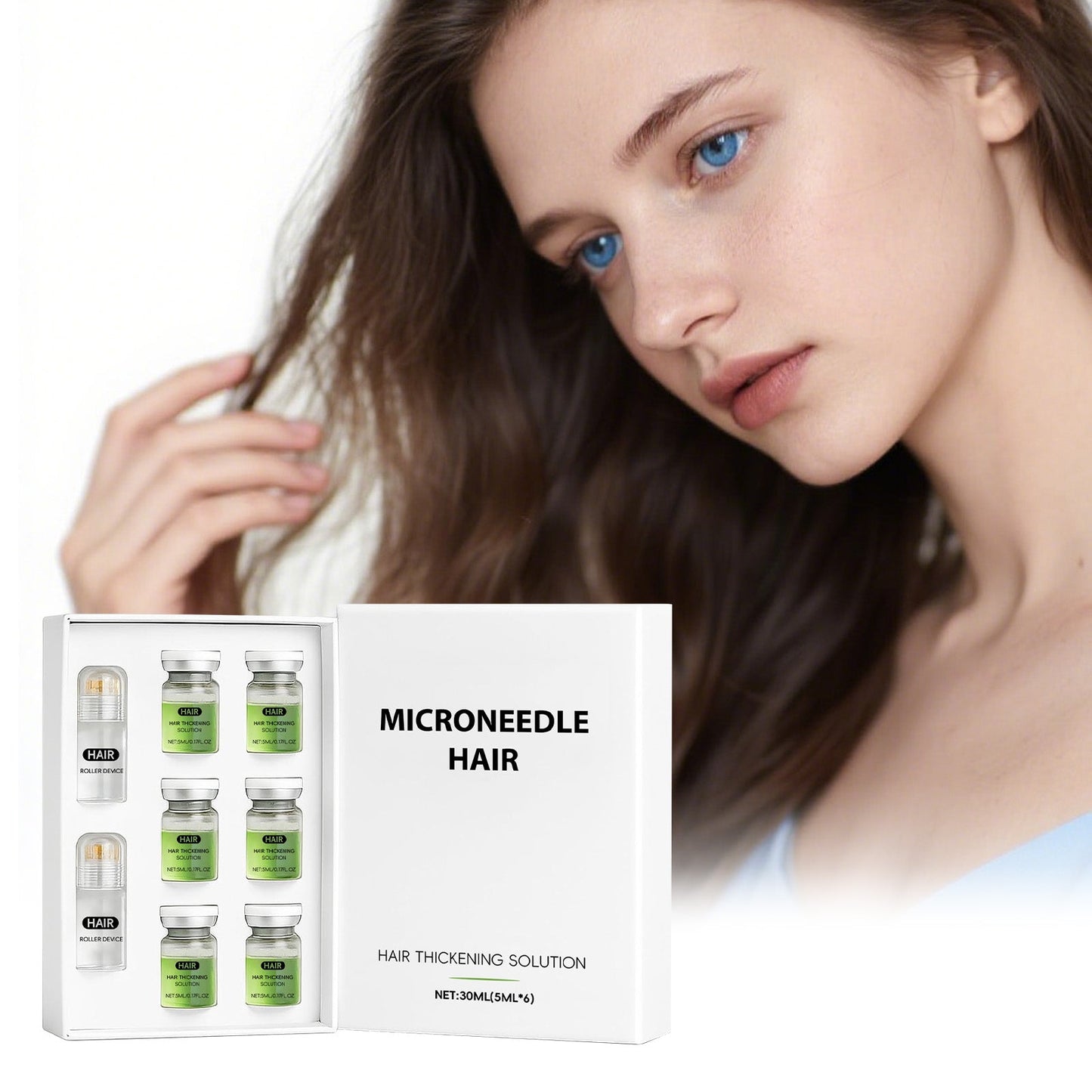 Dense Micro-Needle Roller Serum 5mlx6pcs Tri Light Beauty