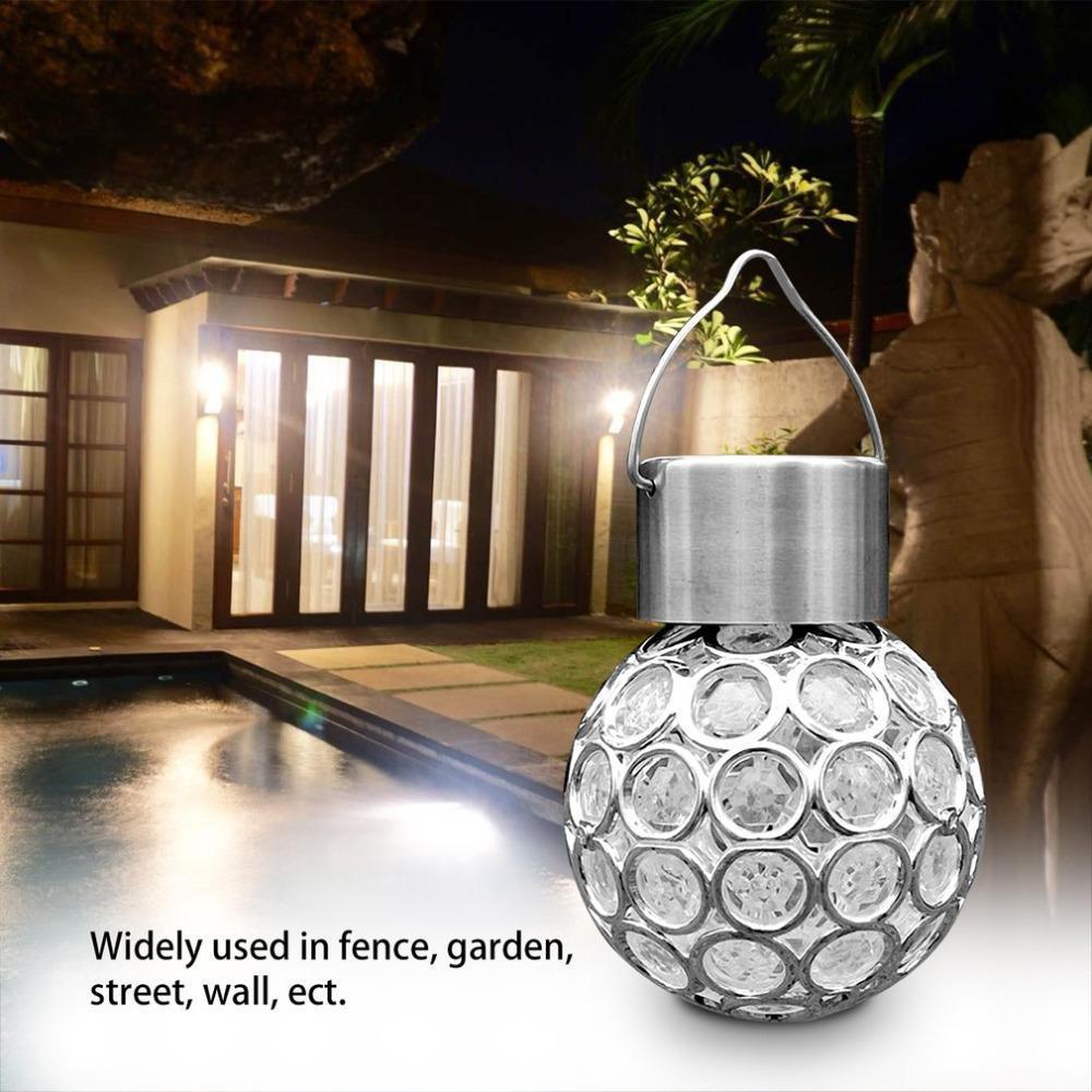 Outdoor Solar Waterproof LED Hanging Lanterns for Garden Pi-Mart