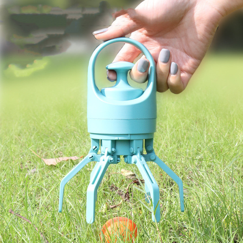 Portable Lightweight Dog Pooper Scooper With Built-in Poop Bag Dispenser Eight-claw Shovel For Pet Toilet Picker Pet Products Pets Fashion