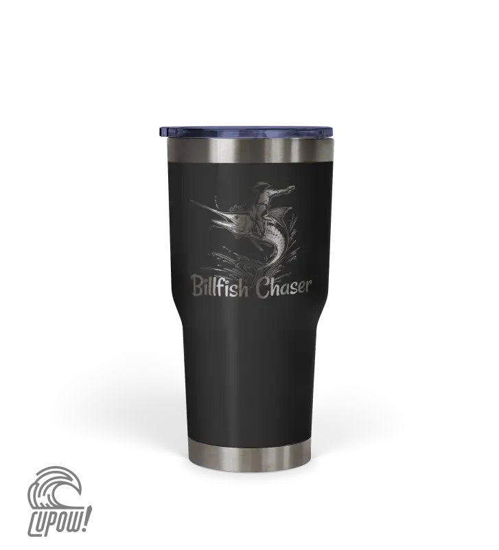 Billfish Chaser - Marlin Cowboy Tumbler 30oz LuxuryLifeWay Online Store