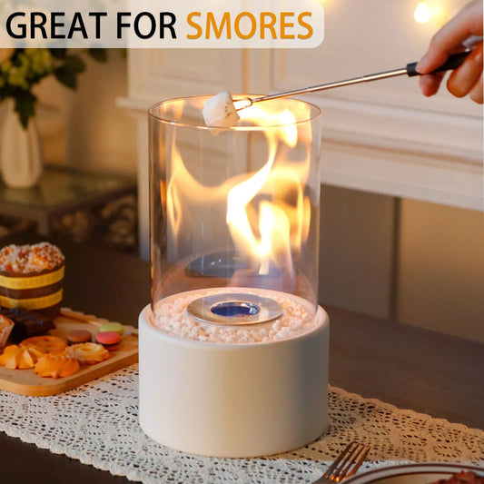 10.5" H Tabletop Fire Bowl Pot Fireplace LuxuryLifeWay Online Store