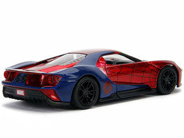 2017 Ford GT "Spider-Man" Theme "Marvel" Series 1/32 Diecast Model Car by Jada LuxuryLifeWay Online Store