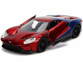 2017 Ford GT "Spider-Man" Theme "Marvel" Series 1/32 Diecast Model Car by Jada LuxuryLifeWay Online Store