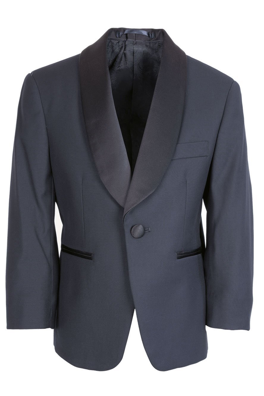 "Bradford" Kids Tuxedo Jacket Shawl (Separates) LuxuryLifeWay Online Store
