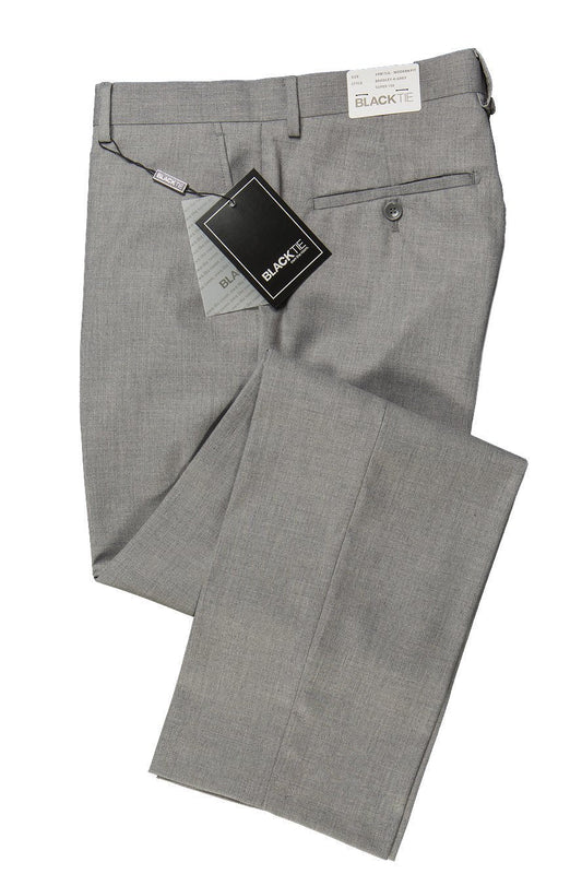 "Bradley" Heather Grey Luxury Wool Blend Suit Pants LuxuryLifeWay Online Store