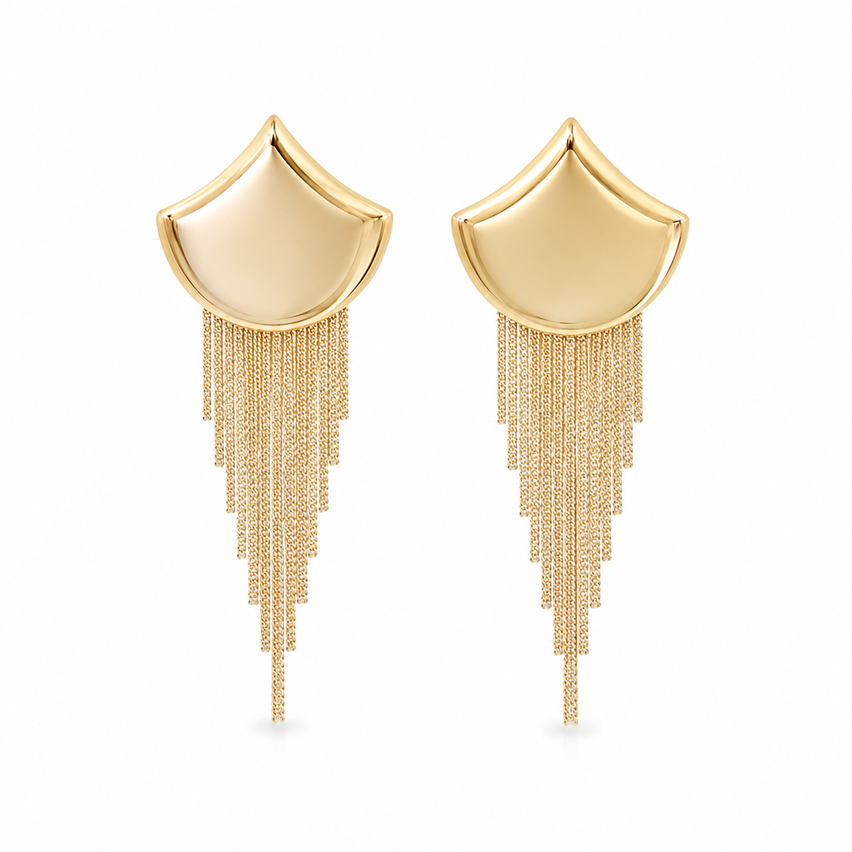 Fringe Tassel Earrings | Statement Waterfall Drop Earrings (L454A) LuxuryLifeWay Online Store