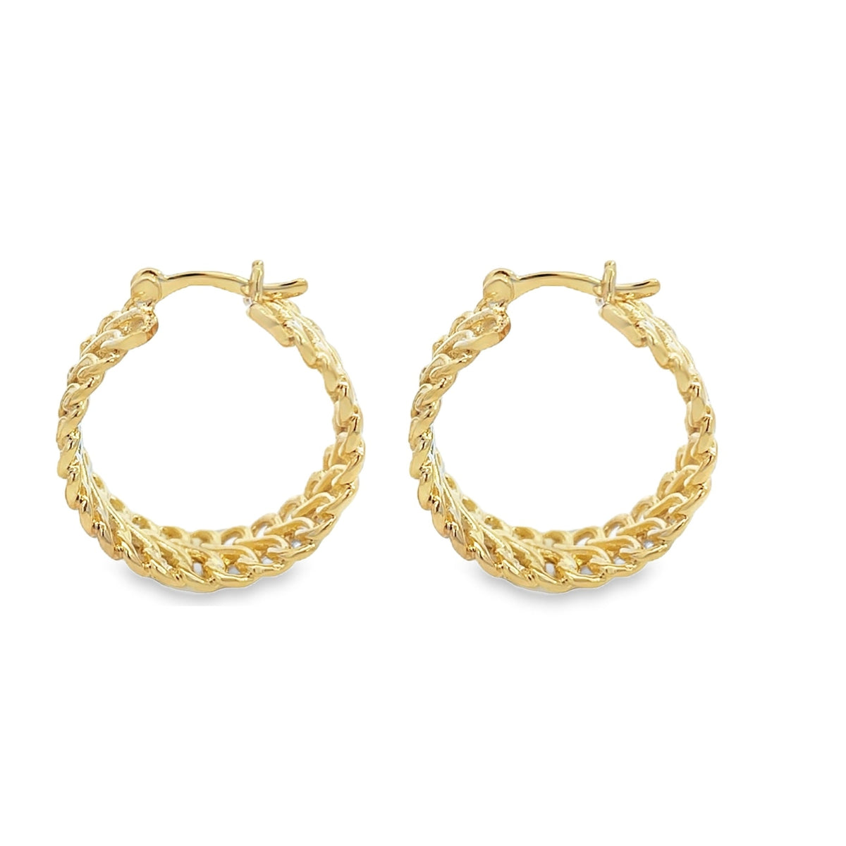 Gold Infinity Hoop Earring (J187) LuxuryLifeWay Online Store