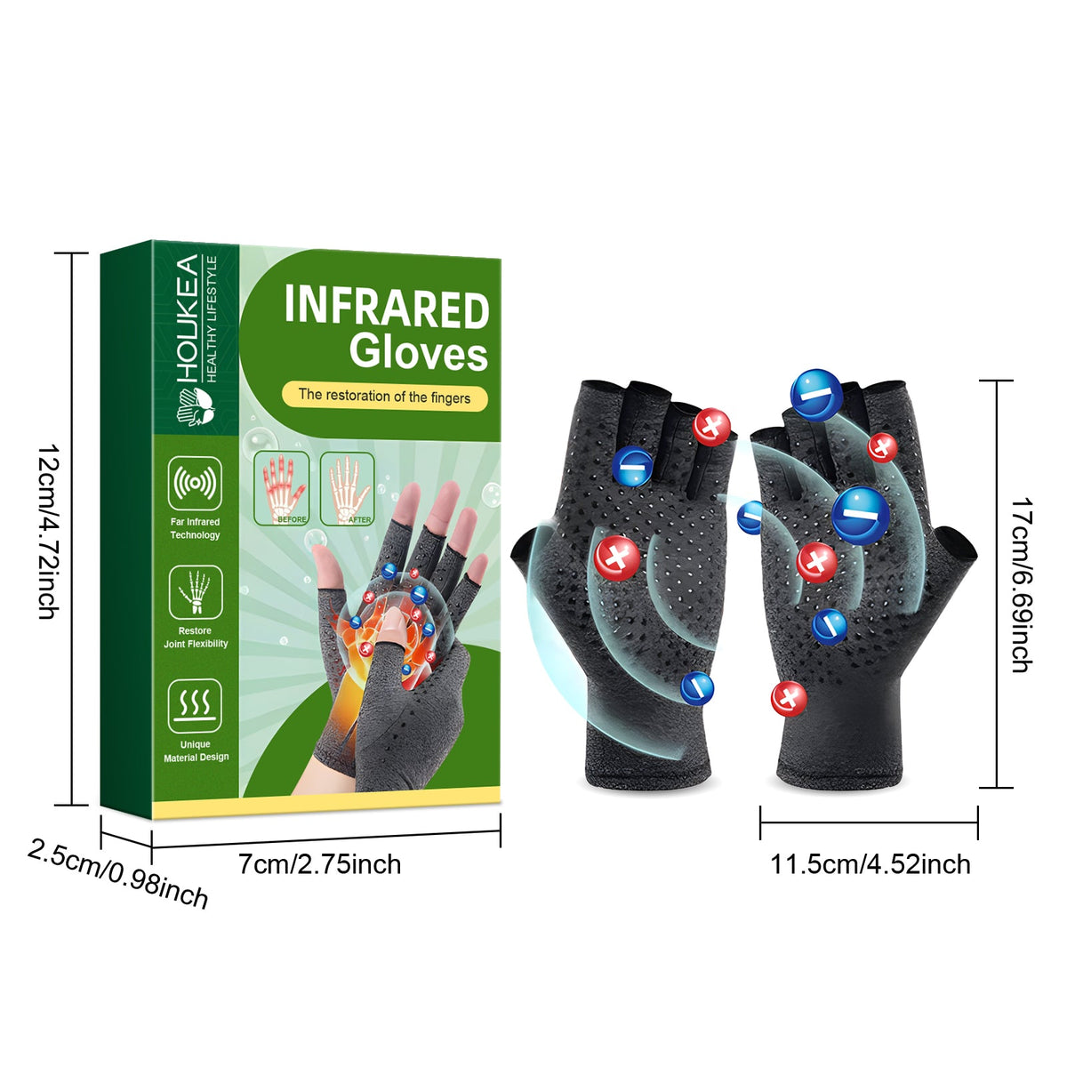Joint Gloves 1 Pair-box Tri Light Beauty
