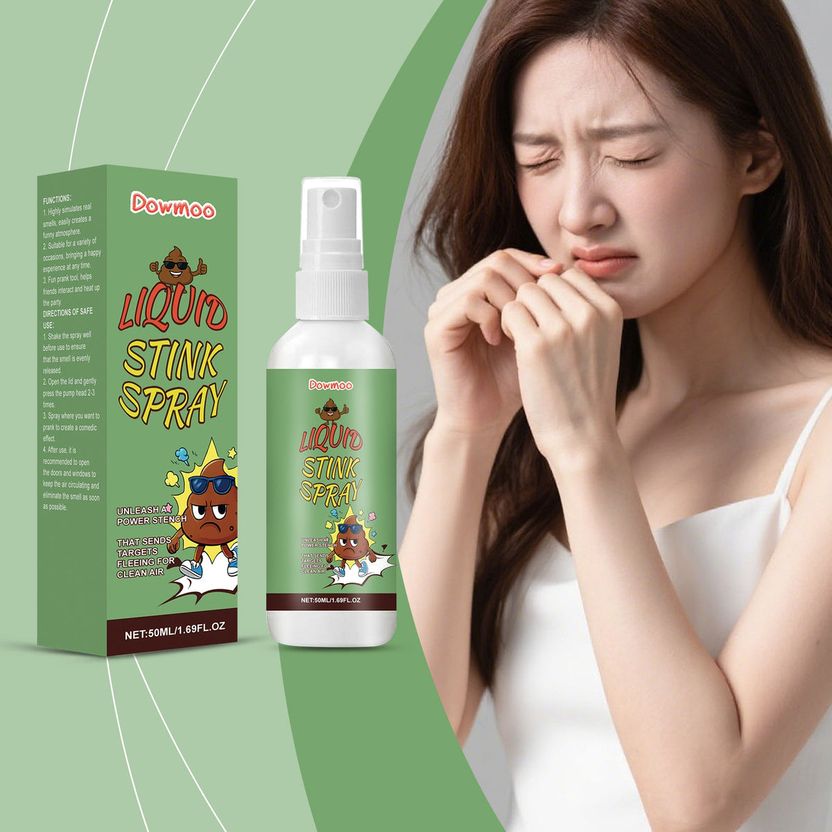 Odor Spray 50ml 1box Tri Light Beauty