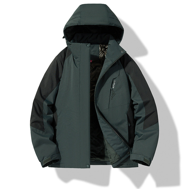 Thick Warm Cotton-padded Jacket Windproof And Waterproof LuxuryLifeWay Online Store
