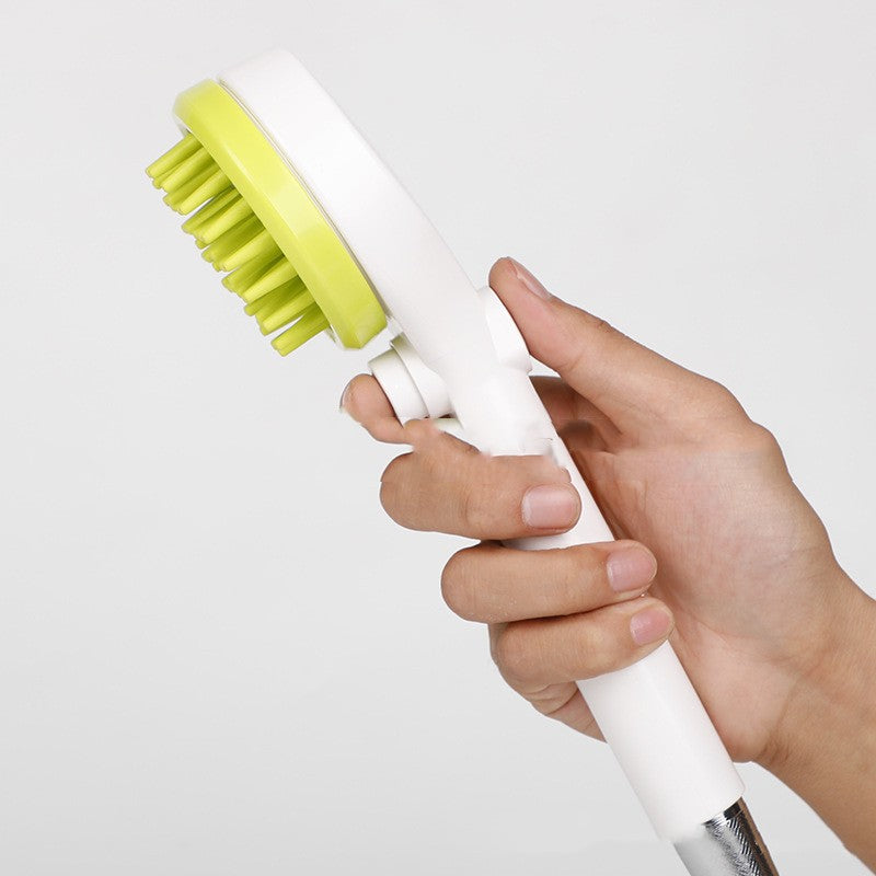 Pet Cleaning Tool Cat And Dog Massage Comb Bath Brush Shower Head Pets Fashion