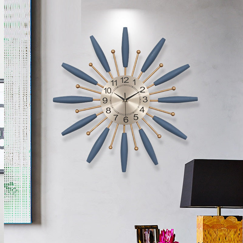 Simple, Fashionable, Personalized And Creative Iron Wall Clock PearlNestDecor.com