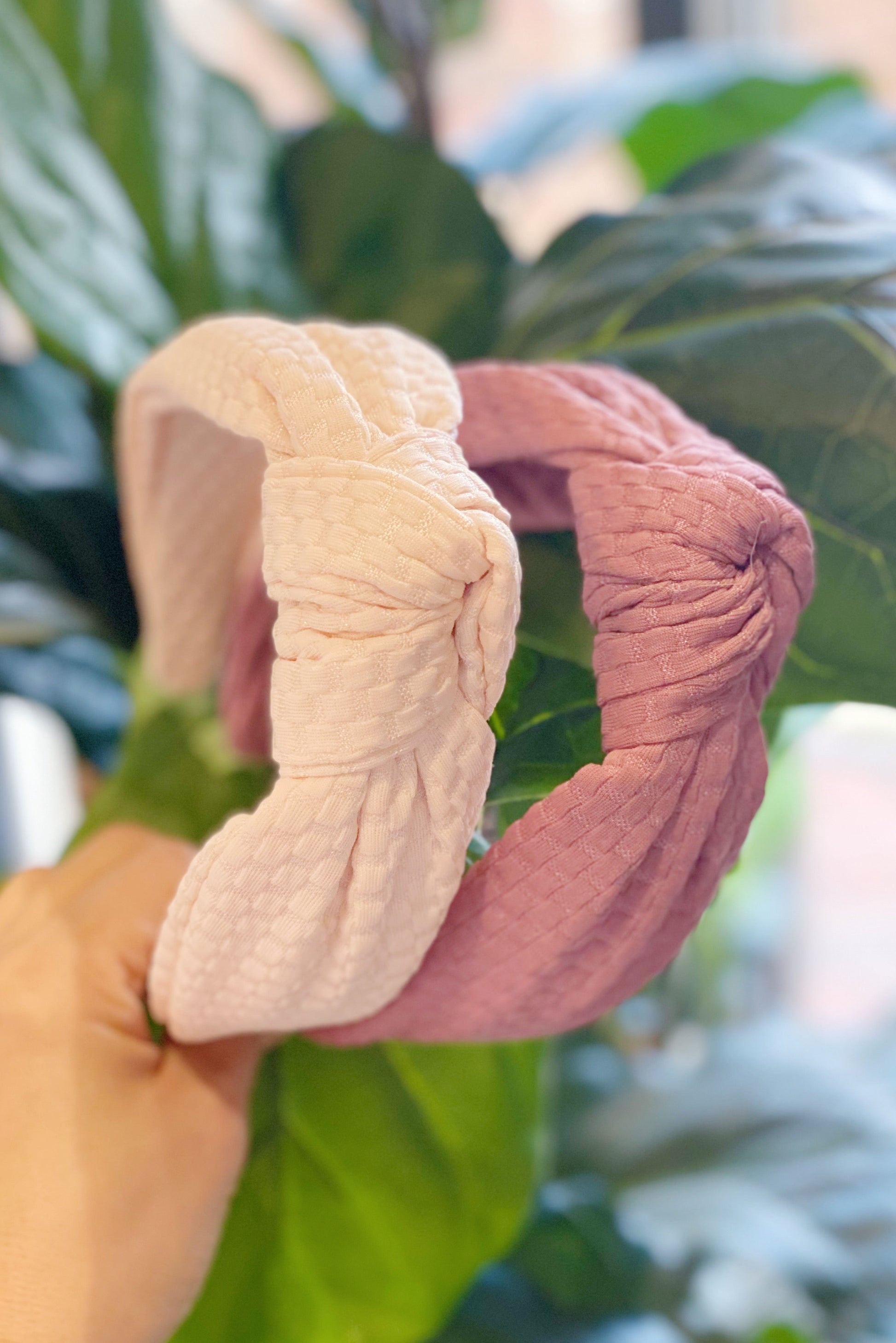 Embossed Charm Headband LadyShow.Store