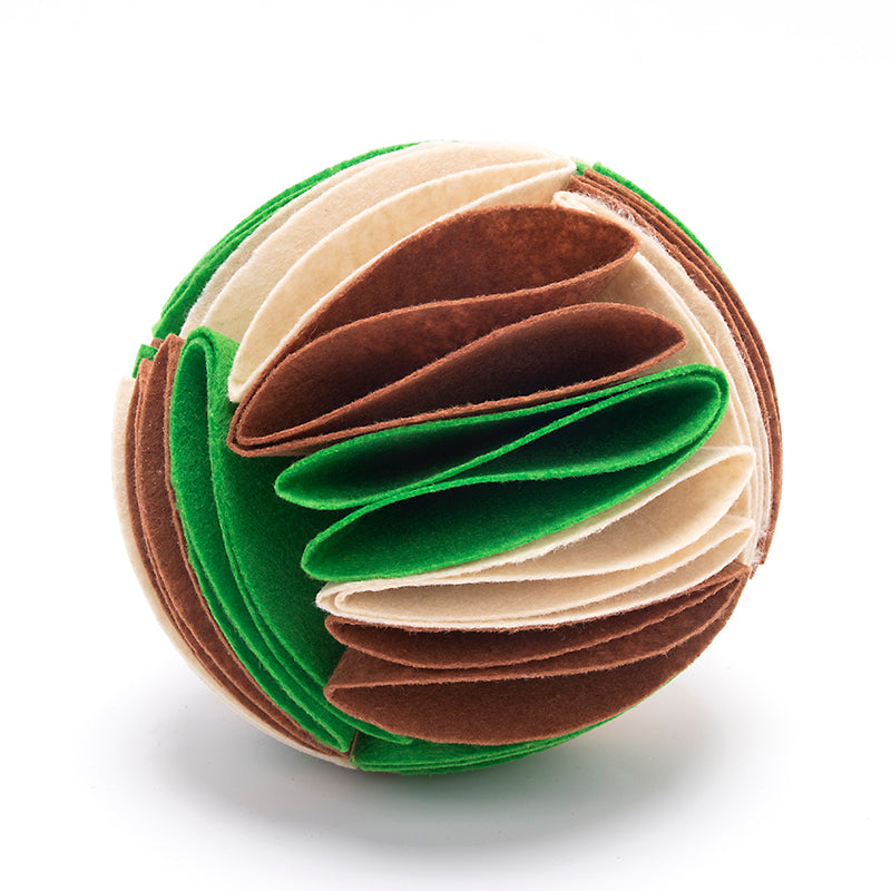 Foldable Dog Snuffle Ball Dog Training Toys Increase IQ Pet Cat Training Games Feeding Intelligence Toy Pets Fashion