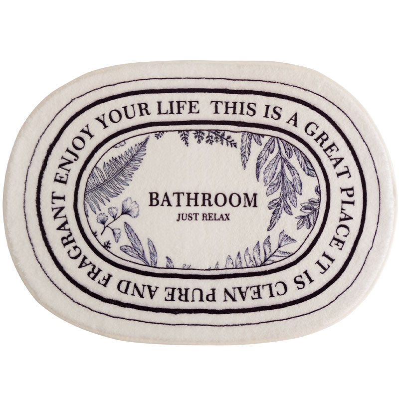 Simple Bathroom Door Absorbent Bathroom Anti-slip Mats Floor Mat