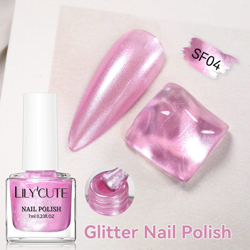Quick-dry Metallic Mirror Nail Polish, No Baking Required LadyShow.Store