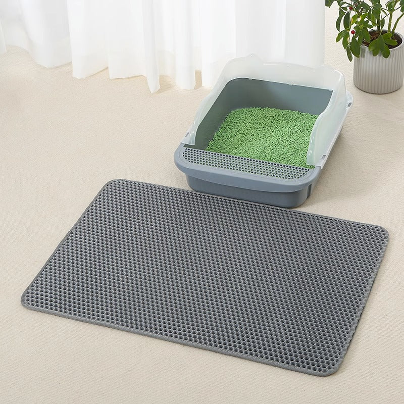 Anti Splash EVA Double-layer Cat Litter Mat Pets Fashion