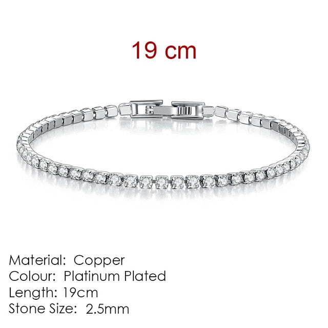 Fashion Multicolor Tennis Bracelet for Women Pi-Mart