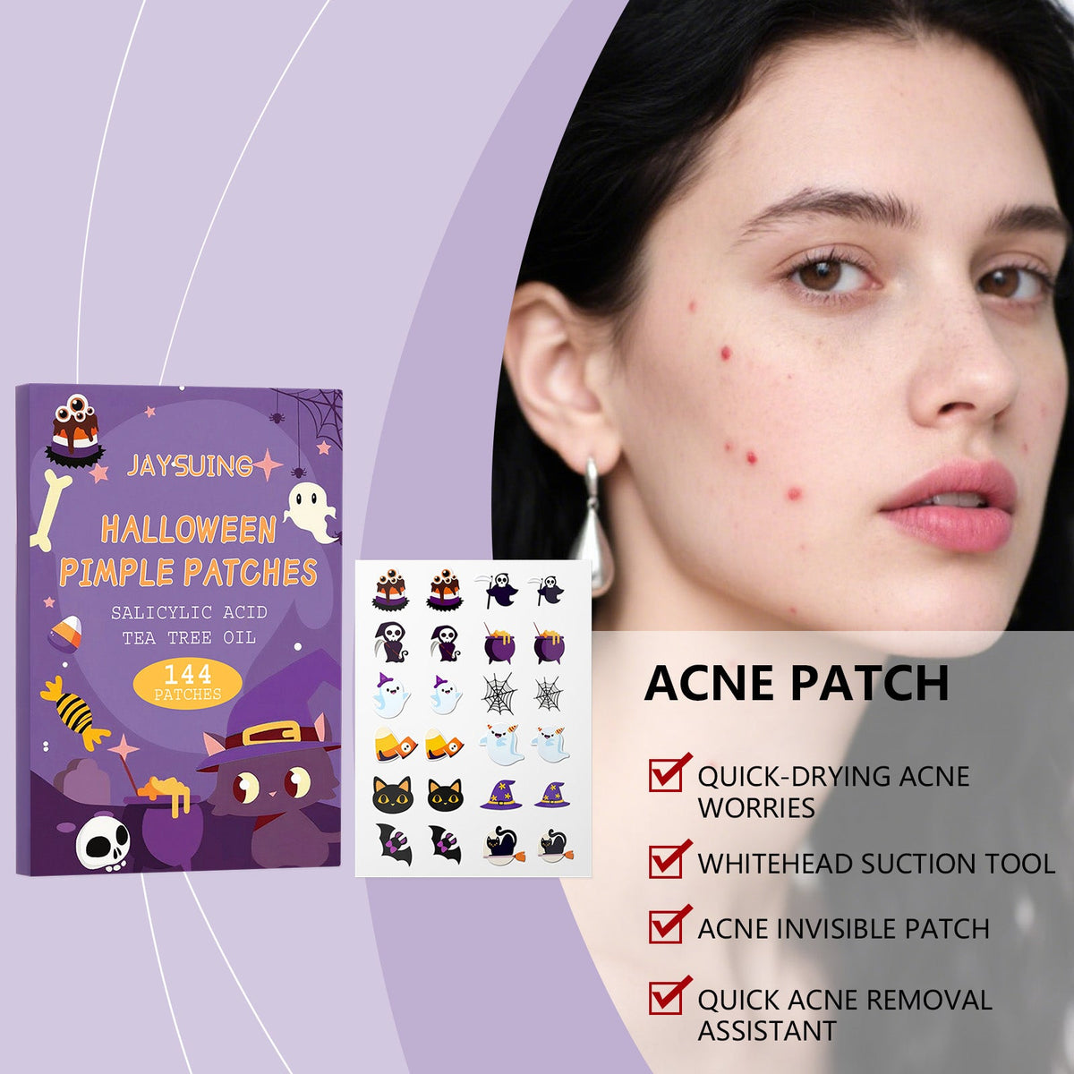 Halloween Acne Patch 144pcs 1box Tri Light Beauty