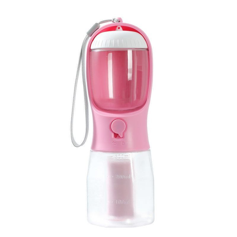 Dog Water Cup Drinking Food Garbage Bag Three-in-one Portable Small Multi-functional Pet Cups Pets Supplies Pets Fashion