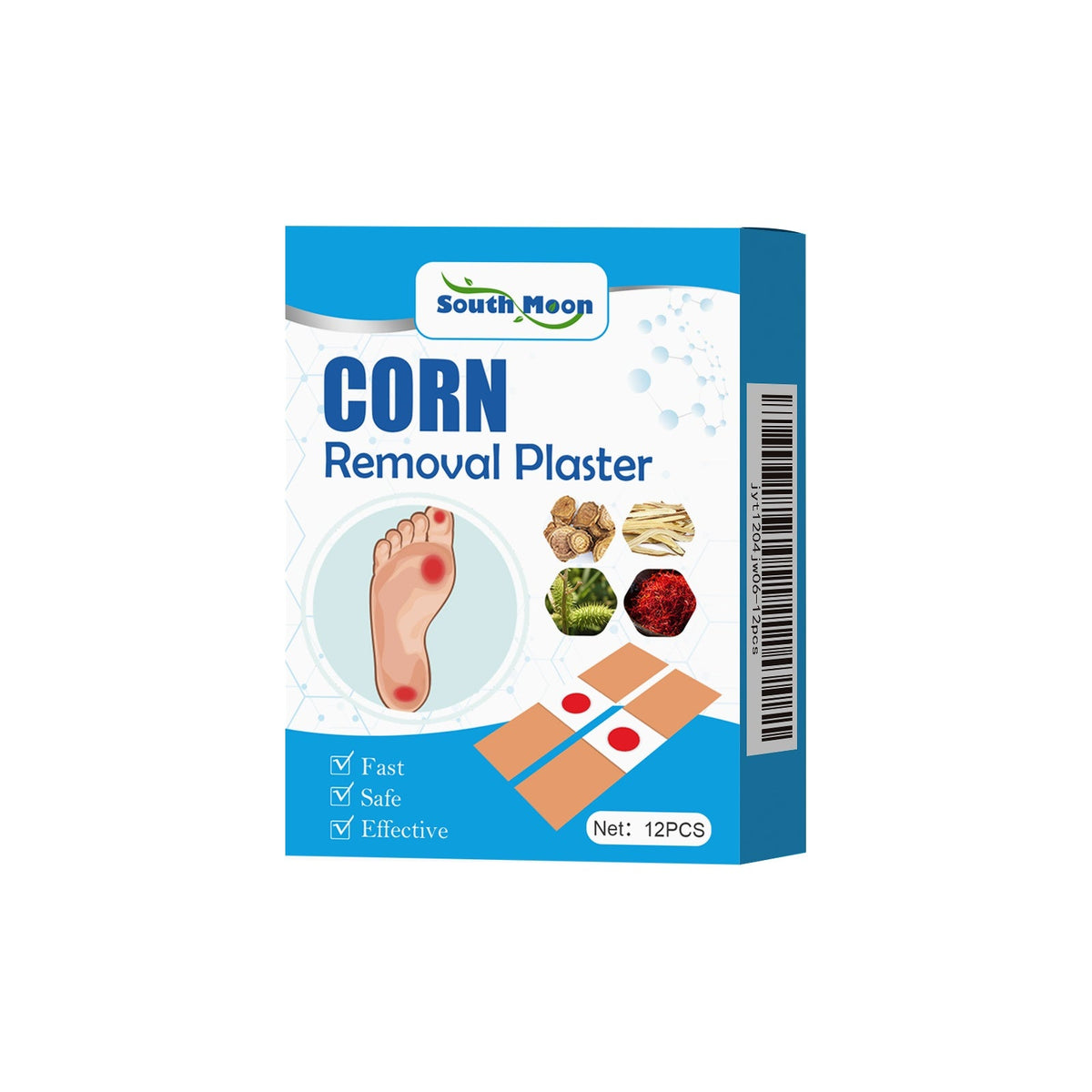 Foot Care Sticker 12pcs Box Tri Light Beauty