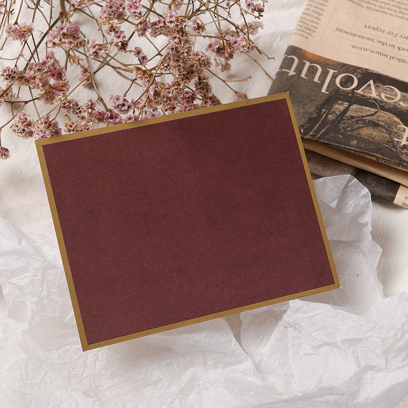 Quartet Bronzing Border Business Small Card CJD