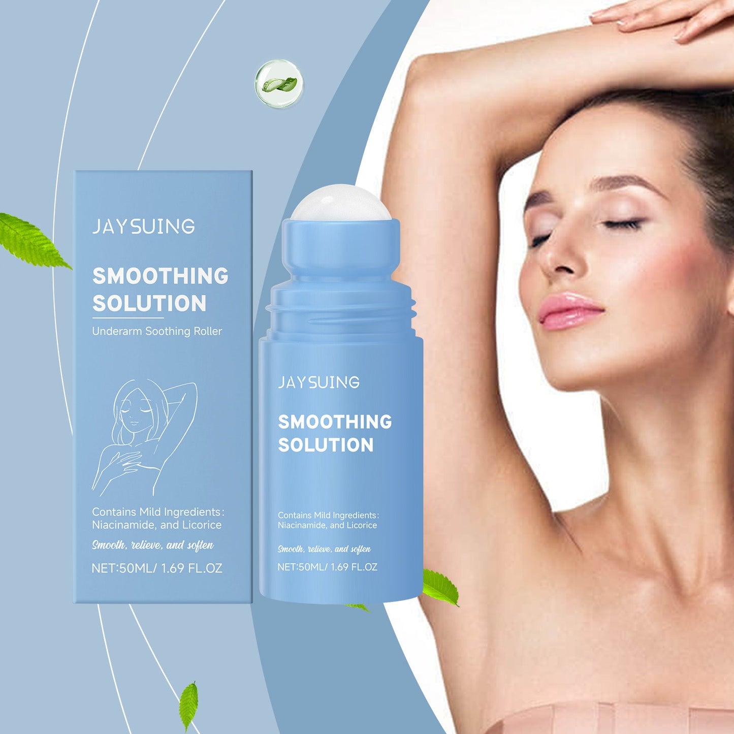 Soothing Underarm Roll-on After Shaving 50ml Tri Light Beauty