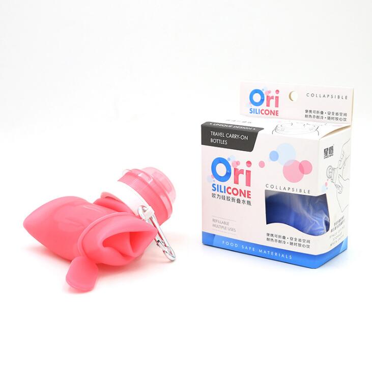 Outdoor Foldable Sports Water Bottle LadyShow.Store