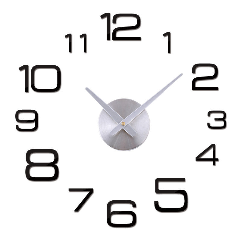 Creative Wall Sticker Decoration DIY Acrylic Clock PearlNestDecor.com