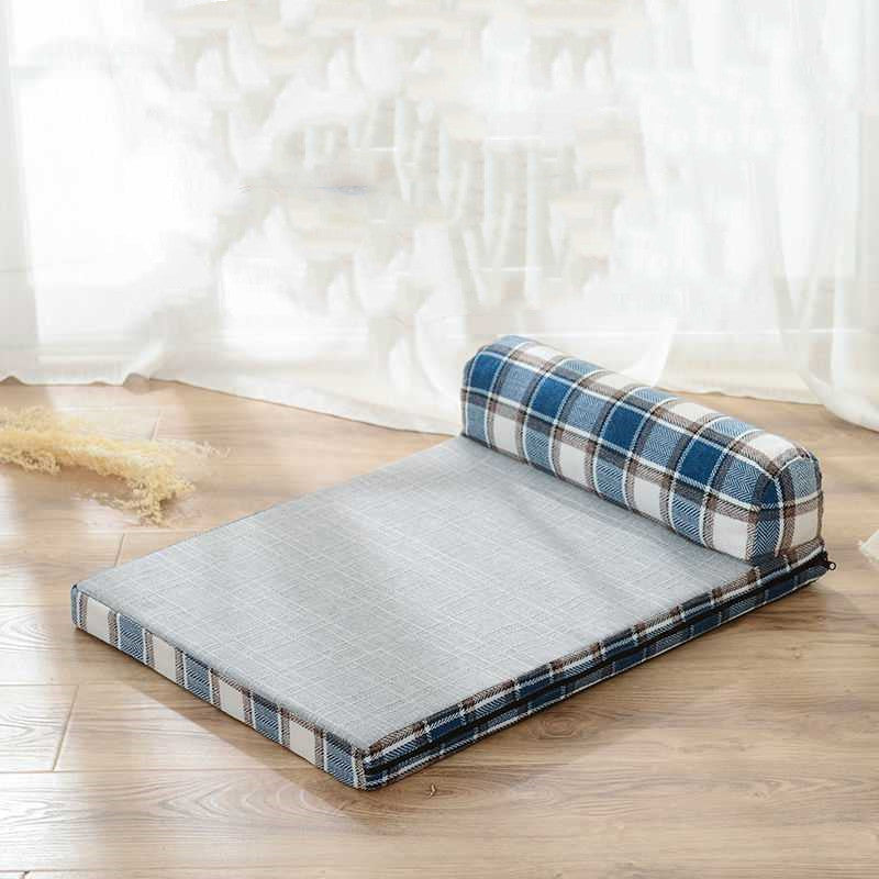 Removable And Washable Cushions Scratch-resistant Linen Dog Sofa Bed Pets Fashion