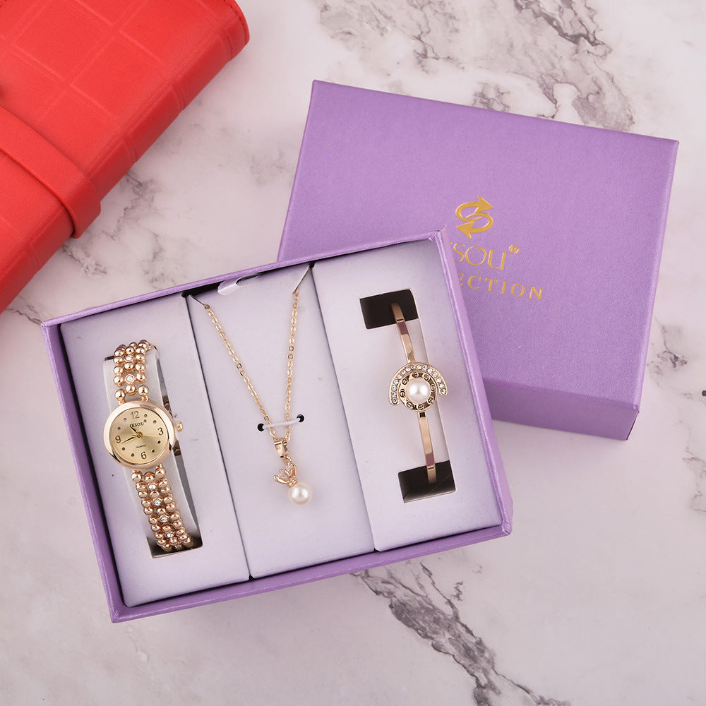 Valentine's Day Gift Watch Women's Simple Bracelet Set LadyShow.Store