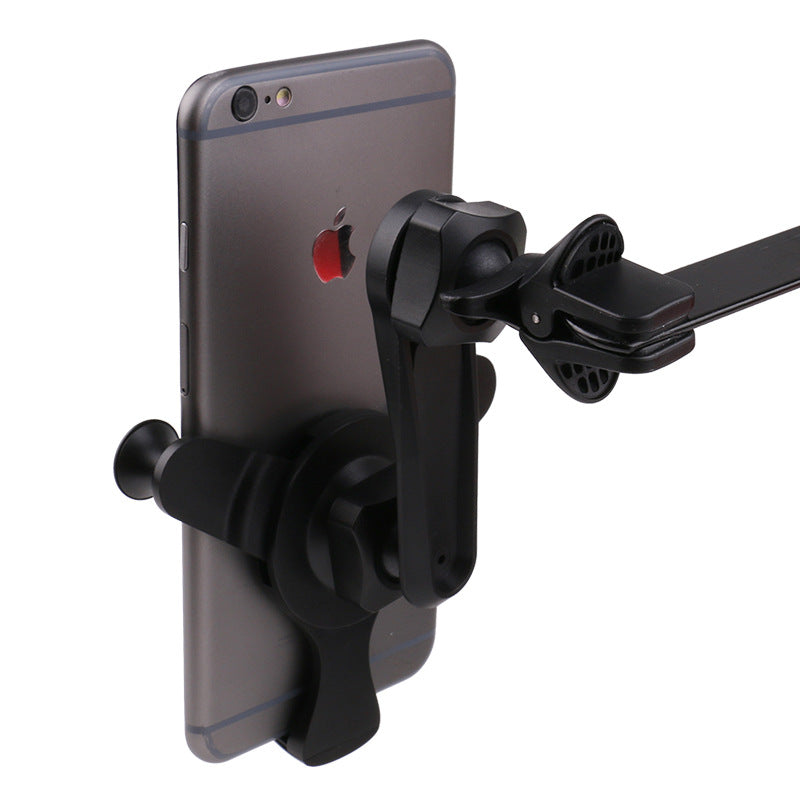 Three Generation Clip Long Arm Trident Phone Outlet Stand