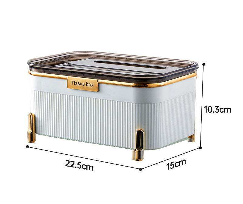 Light Luxury Tissue Box Tissue Paper Household Nordic Simple Storage Best YouTube Store