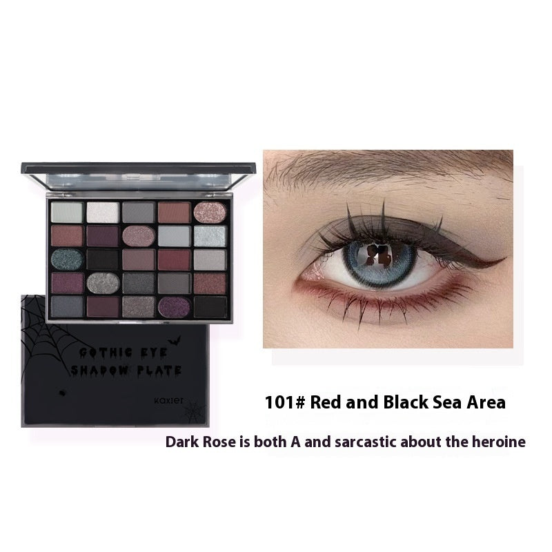 Cahill Dark Goth Eye Shadow Plate Multi-purpose Shimmer Matte Per Plate LadyShow.Store