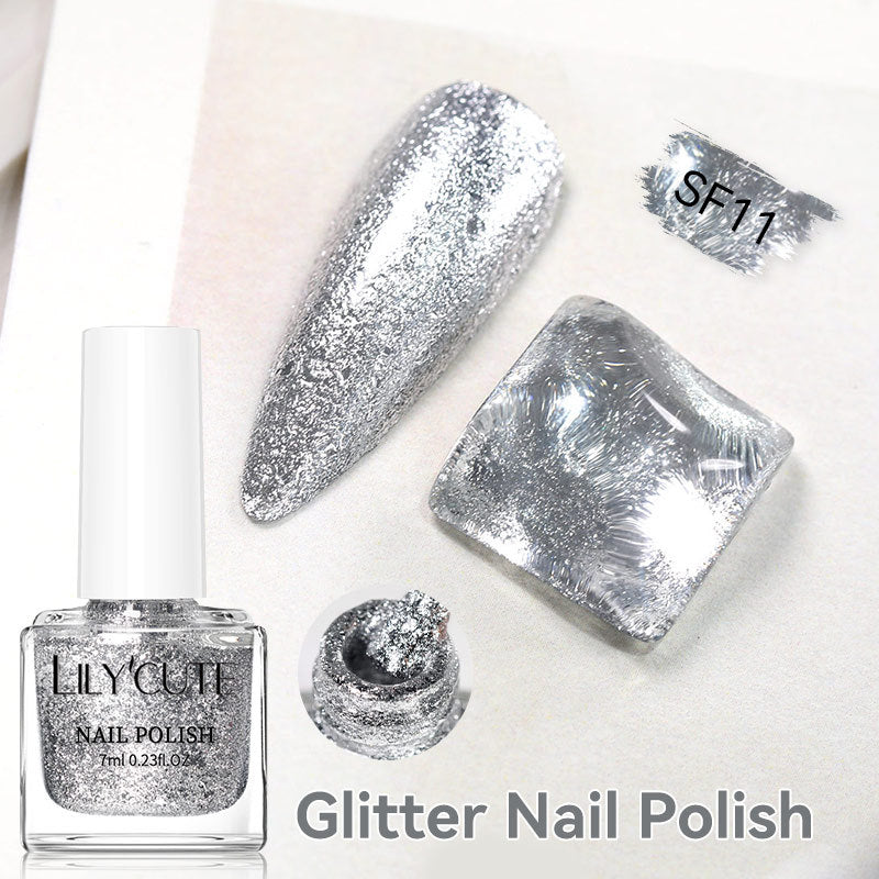 Quick-dry Metallic Mirror Nail Polish, No Baking Required LadyShow.Store