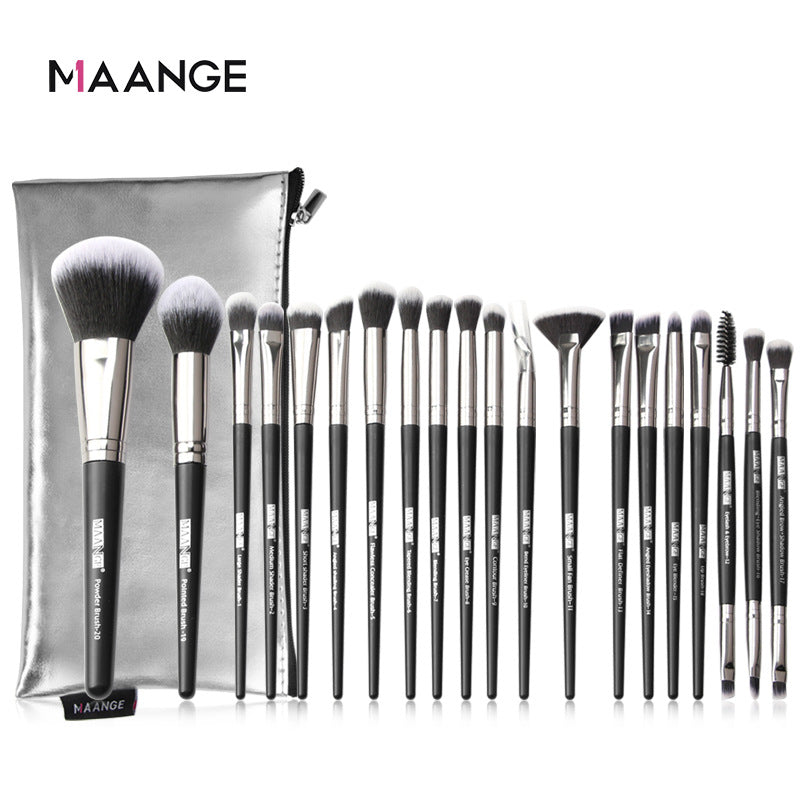 20-Piece Makeup Brush Set with Brush Bag LadyShow.Store