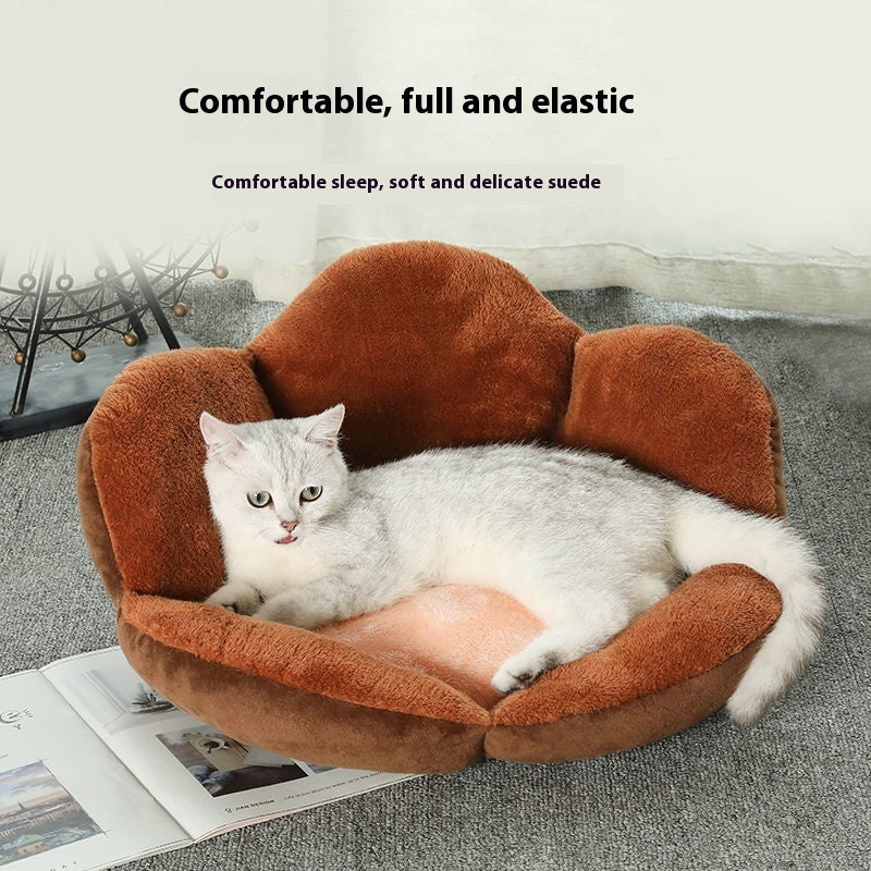 Internet Celebrity Dog's Paw Cat Nest Dog Bed Four Seasons Universal Pet Warm Pets Fashion