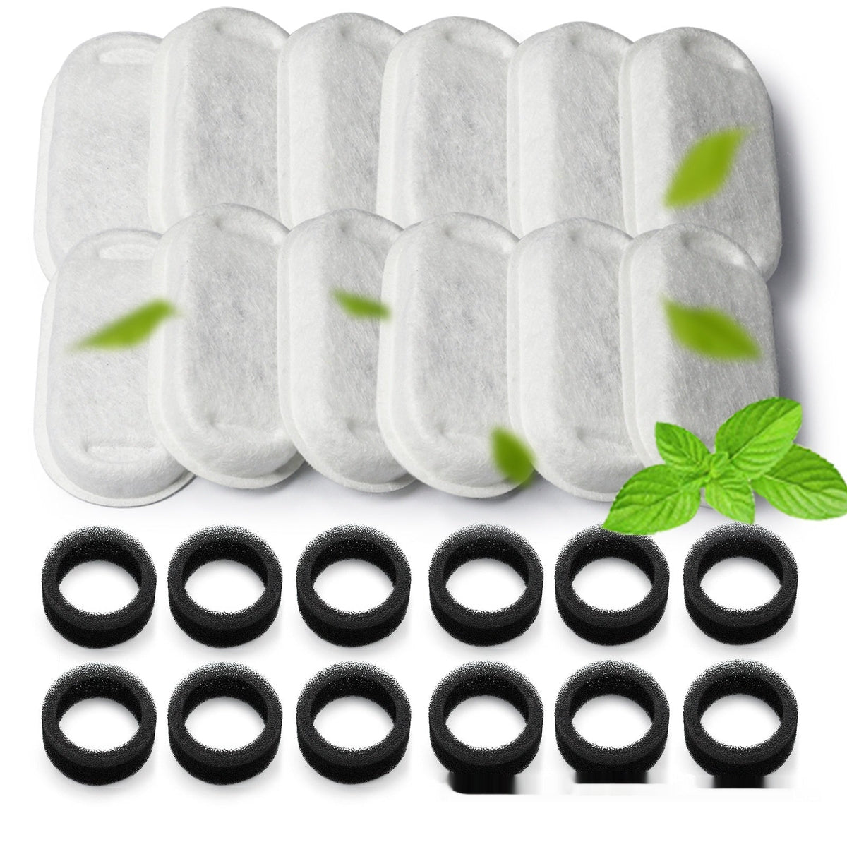 Non-woven Fabric Pet Water Dispenser Filter Element Stainless Steel Pets Fashion