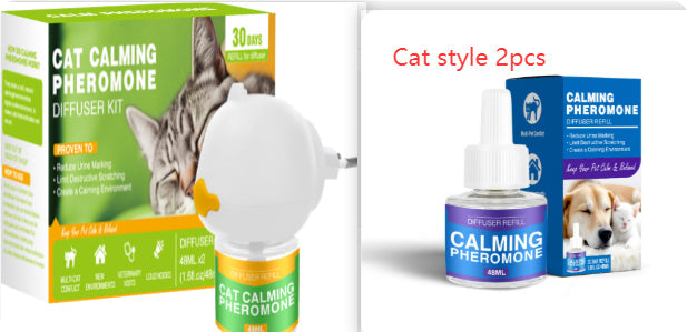 Pet Cat And Dog Anti-stress Mood Soothing Agent Aromatherapy Diffuser Pets Fashion