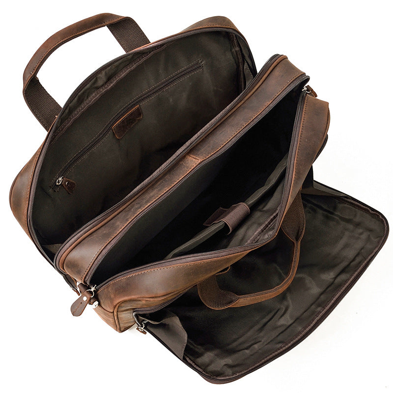 Casual Fashion Personalized Men's Vintage Handbag LadyShow.Store