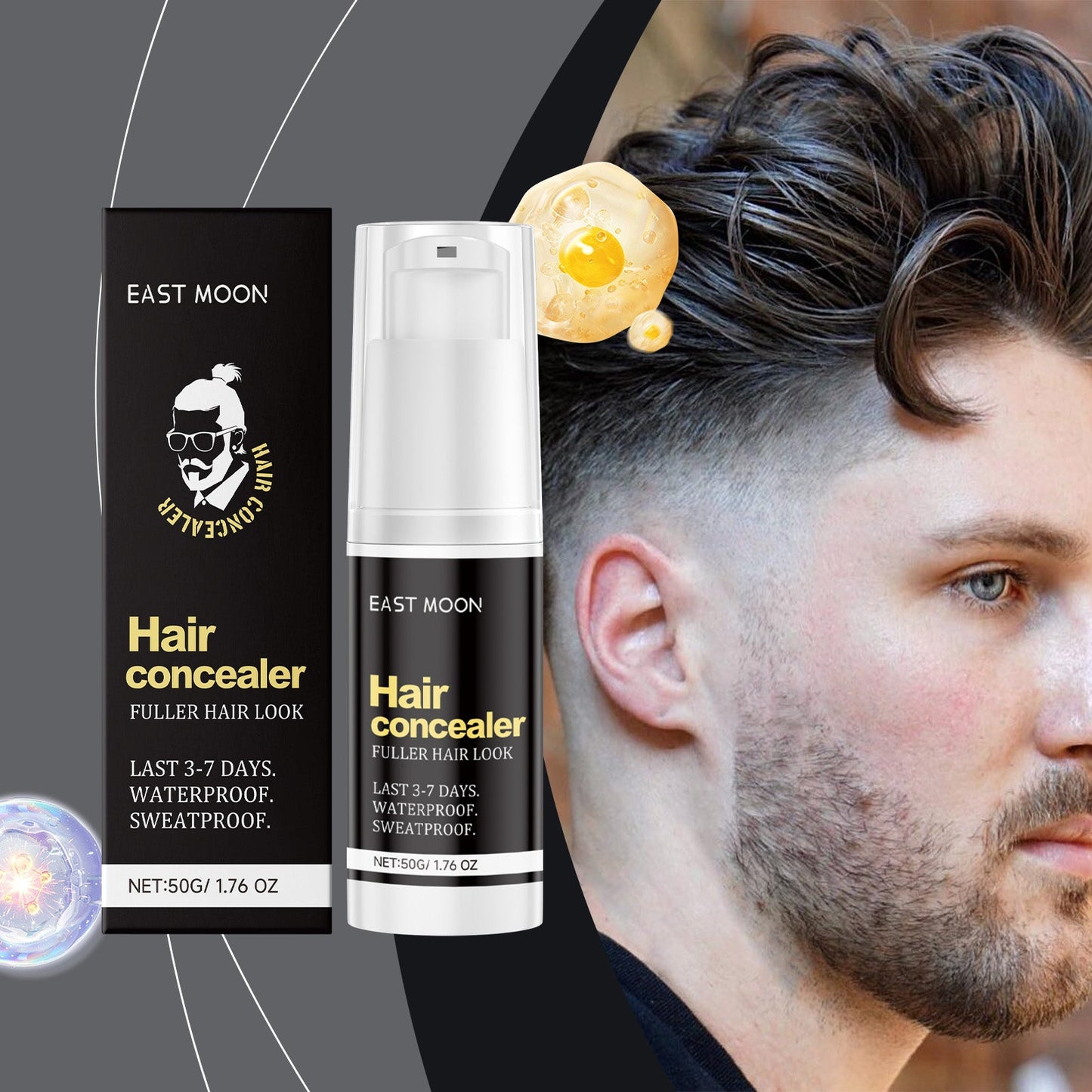 Scalp Concealer Black Tri Light Beauty