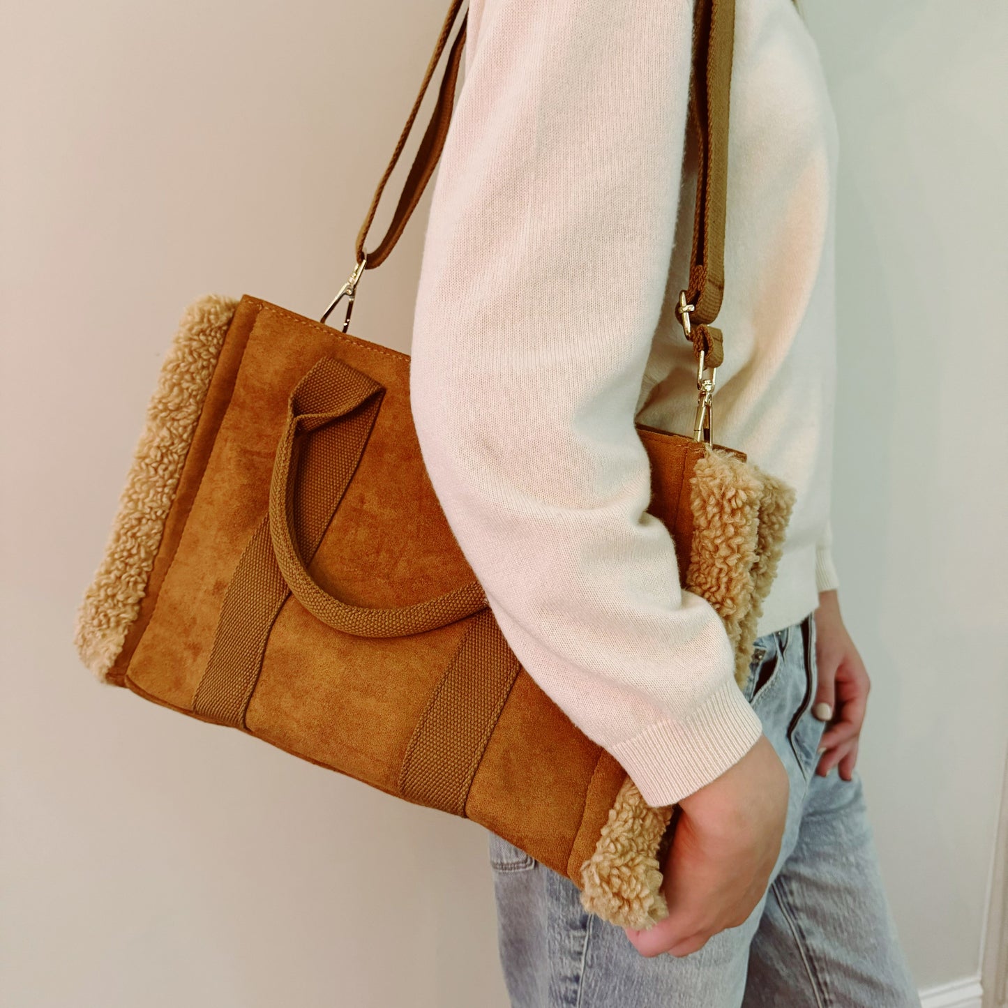 The Tote Crossbody Bag With Handles LadyShow.Store