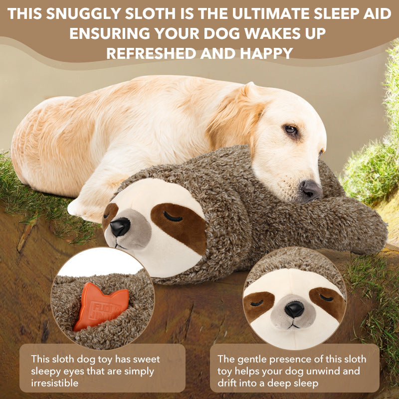 Pet Soothing Plush Toy Training Interactive Toy With Heartbeat Device Pets Fashion